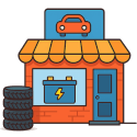 Main Street Shop Illustration